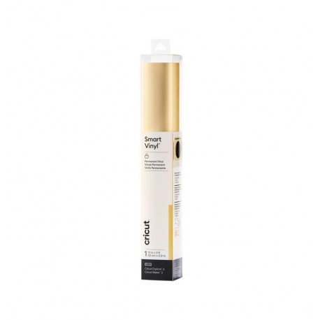 Cricut Smart Vinyl Permanente Brillante 33 cm x 0,9 m Gold
