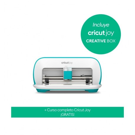 Plotter de corte Cricut Joy + Creative Box de Cricut y Curso ¡GRATIS!