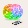 KSIX COLORLED Tiras LED colores RGB Pack 2x5m control remoto