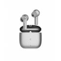 KSIX Meteor auriculares inalámbricos color plateado