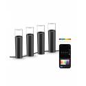 KSIX Set 4 balizas outdoor SmartLED