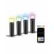 KSIX Set 4 balizas outdoor SmartLED