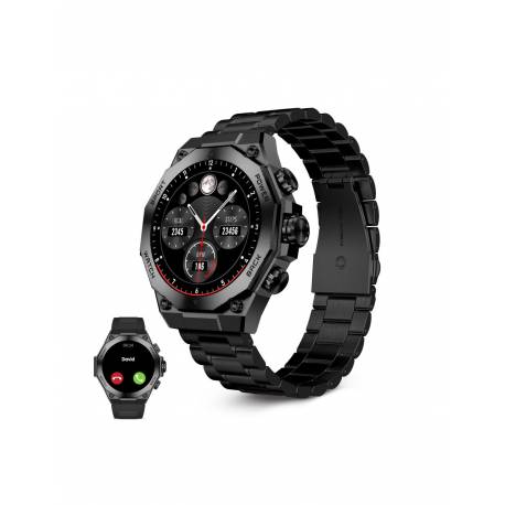 Ksix Smartwatch TITANIUM Negro