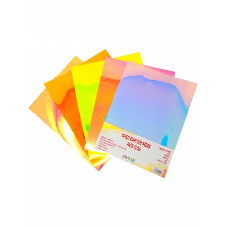 Vintex Vinilo adhesivos Nácar pack Glow