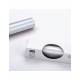 LOKLIK Vinilo adhesivo brillo (30.5 cm x 1.80 m) color Plata