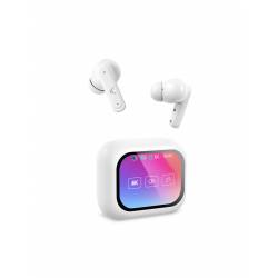 KSIX Vision auriculares inalámbricos color blanco