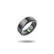 KSIX Anillo inteligente Saturn talla L color negro