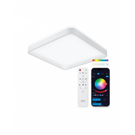 KSIX Plafón SmartLED Stellar Plus