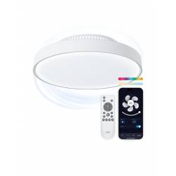 KSIX Mistral ventilador de techo sin aspas con luz LED regulable