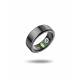 KSIX Anillo inteligente Saturn talla XSS color negro