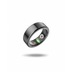KSIX Anillo inteligente Saturn talla XSS color negro