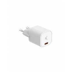 KSIX Cargador de red mini GaN 30 W USB-C
