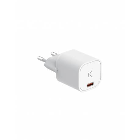 KSIX Cargador de red mini GaN 30 W USB-C