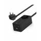 KSIX Regleta carga ultra rápida GaN 65W Multipuerto 4x