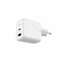 KSIX Cargador de red VoltXtreme 45W USB-C y USB-A