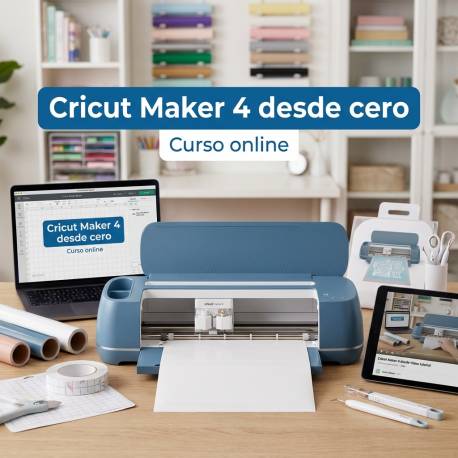 Curso online: Cricut Maker 4 desde cero