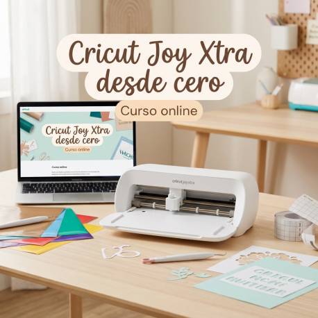 Curso online: Cricut Joy Xtra desde cero